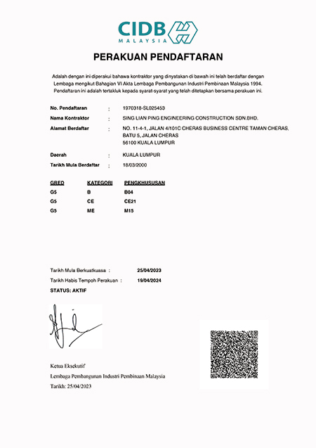 refractory credentials